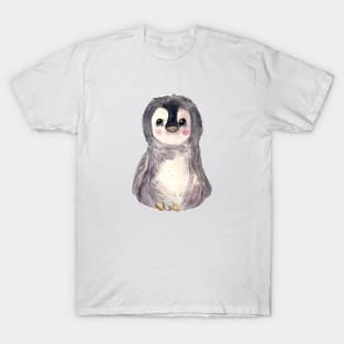 Cute Penguin Illustration T-Shirt